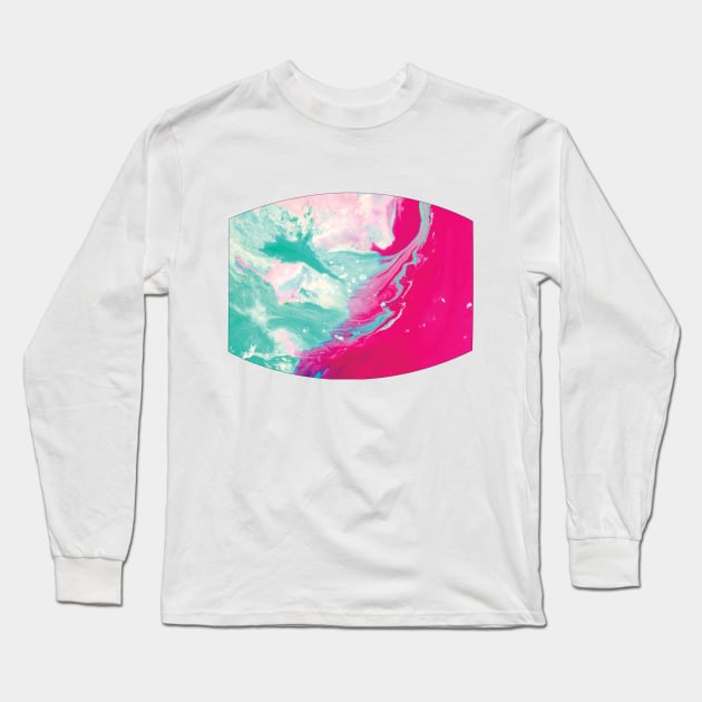 Candy Swirl Marble Long Sleeve T-Shirt by KindlyHarlot